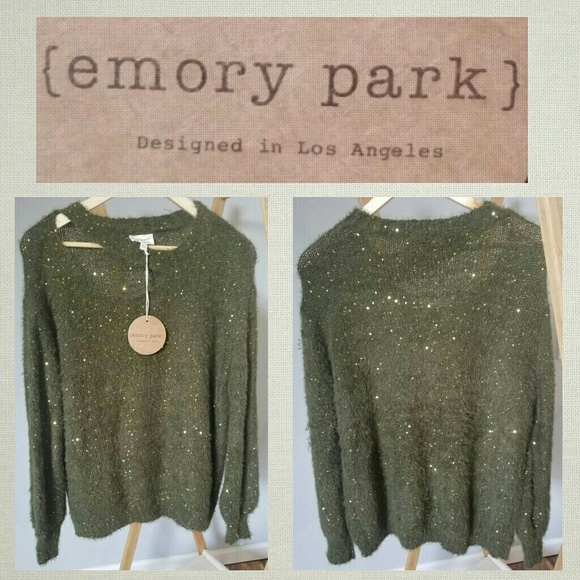 Emory Park Sweaters - EMORY PARK Sequin Sweater • NWT • Small